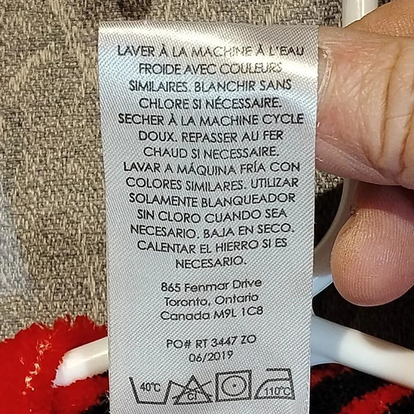 Baby Mode Red & Black Checkered Sleeper NWOT in Size 24  mo. - Picture 3 of 9